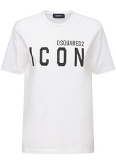 Dsquared2 Icon & Logo Printed Jersey T-shirt