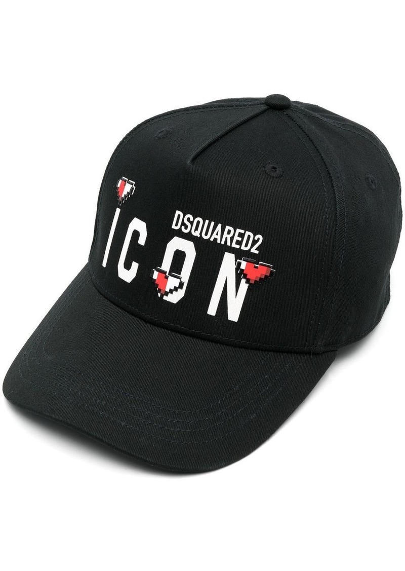 Dsquared2 Icon appliqué-detail cap