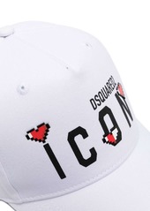 Dsquared2 Icon Heart Pixel baseball cap