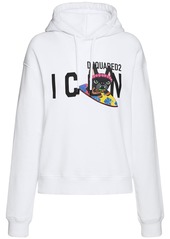 Dsquared2 Icon Hilde Print Jersey Hoodie