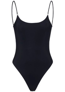 Dsquared2 Icon Jersey Open Back One Piece Swimsuit