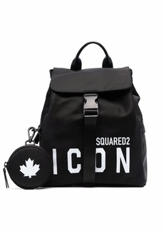 Dsquared2 icon logo-print backpack