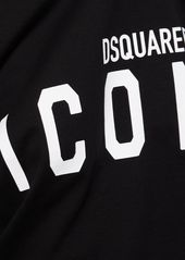 Dsquared2 Icon Logo Print Cotton Jersey T-shirt