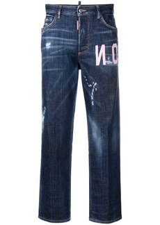 Dsquared2 Icon mid-rise straight-leg jeans