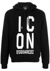 Dsquared2 Icon-print cotton hoodie