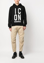 Dsquared2 Icon-print cotton hoodie