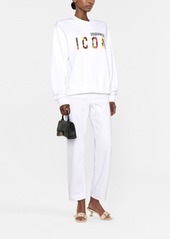 Dsquared2 Icon print cotton sweatshirt