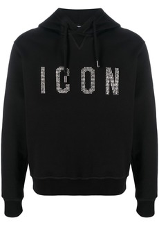 Dsquared2 Icon studded hoodie