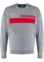 Dsquared2 jacquard-logo jumper