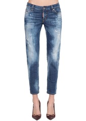 Dsquared2 Jennifer Cropped Cotton Denim Jeans