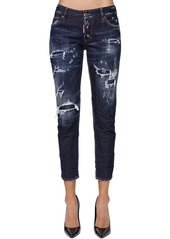 Dsquared2 Jennifer Cropped Denim Jeans