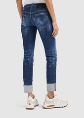 Dsquared2 Jennifer Denim Straight Crop Jeans