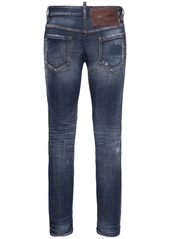 Dsquared2 Jennifer Low Rise Denim Skinny Jeans