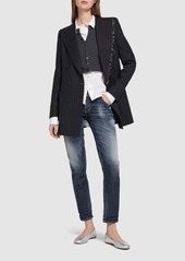 Dsquared2 Jennifer Low Rise Denim Skinny Jeans