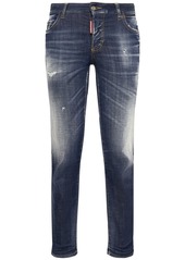 Dsquared2 Jennifer Low Rise Denim Skinny Jeans