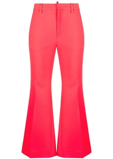 Dsquared2 kick-flare cropped trousers