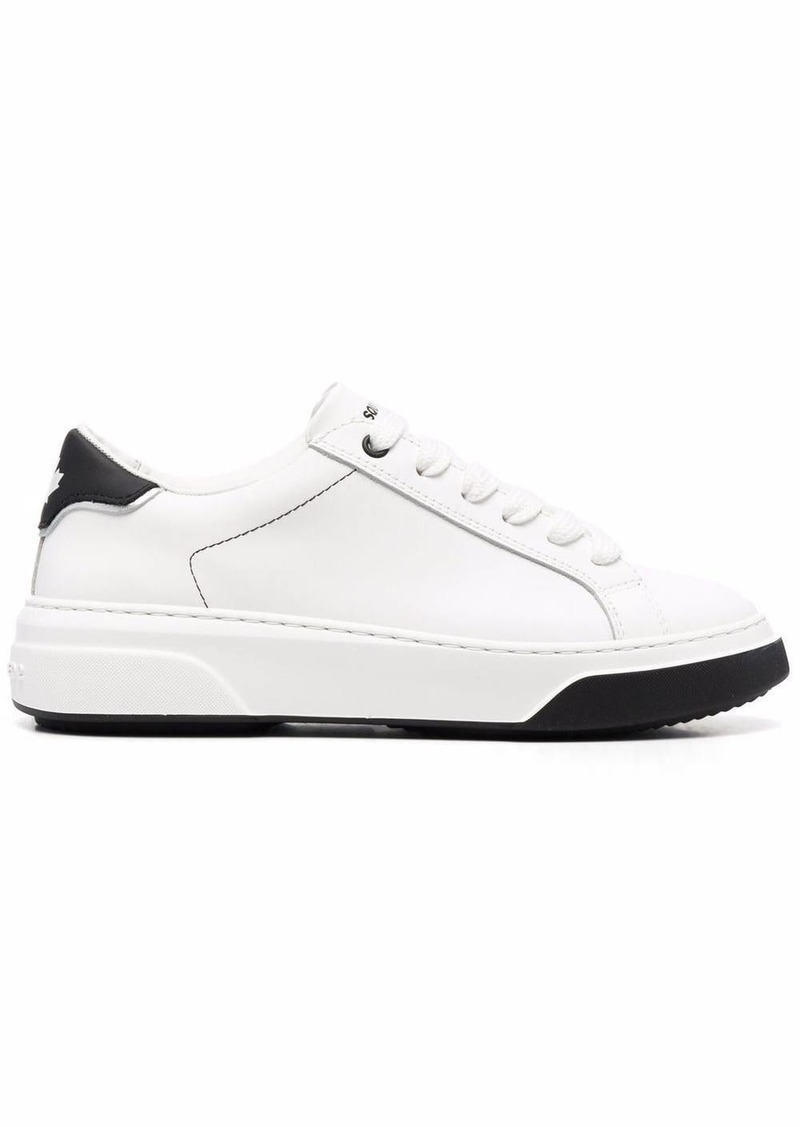 Dsquared2 lace-up leather sneakers