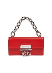 Dsquared2 Leather Clutch Bag W/chain