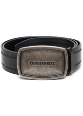 Dsquared2 logo buckle belt