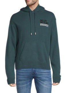 Dsquared2 Logo Cashmere Hoodie