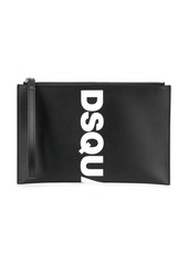 Dsquared2 logo clutch bag