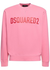 Dsquared2 Logo Cool Fit Cotton Crew Sweatshirt