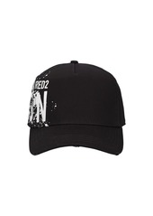 Dsquared2 Logo Cotton Baseball Hat