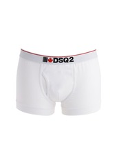 Dsquared2 Logo Cotton Jersey Boxer Briefs