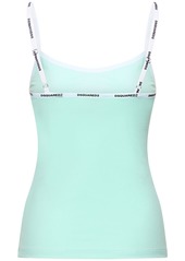 Dsquared2 Logo Cotton Jersey Camisole