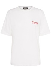 Dsquared2 Logo Cotton Jersey T-shirt