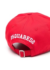 Dsquared2 logo-embroidered cotton baseball cap