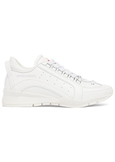 Dsquared2 Logo Leather Sneakers