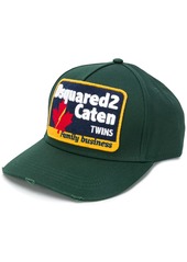 Dsquared2 logo patch baseball cap