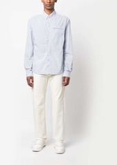 Dsquared2 logo-patch cotton shirt