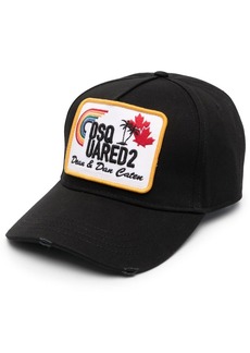 Dsquared2 logo-patch detail baseball cap