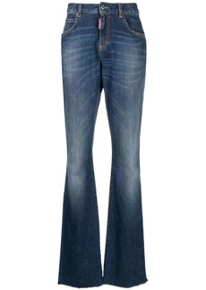 Dsquared2 logo-patch flared jeans