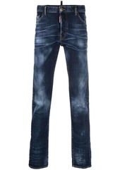 Dsquared2 logo-patch straight-leg jeans