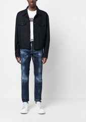 Dsquared2 logo-patch trucker jacket