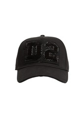 Dsquared2 Logo Patched Cotton Baseball Cap
