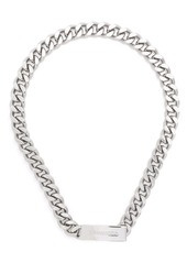 Dsquared2 logo plaque chain-link necklace