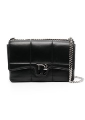 Dsquared2 logo-plaque quilted shoulder bag