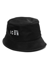 Dsquared2 logo-print bucket hat