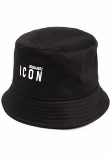 Dsquared2 logo-print bucket hat