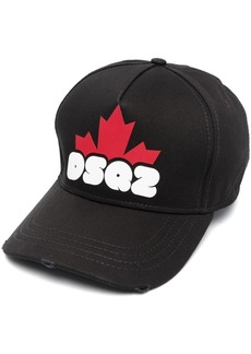 Dsquared2 logo-print cotton baseball cap