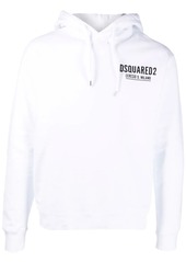 Dsquared2 logo-print cotton hoodie