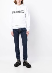 Dsquared2 logo-print cotton hoodie