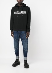 Dsquared2 logo-print cotton hoodie