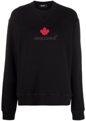 Dsquared2 logo-print cotton sweater