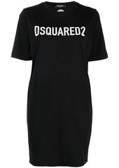 Dsquared2 logo-print cotton T-shirt dress