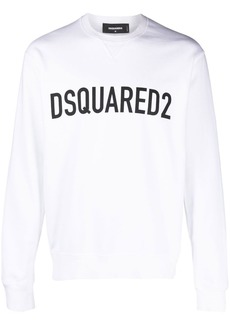 Dsquared2 logo-print crew-neck sweatshirt